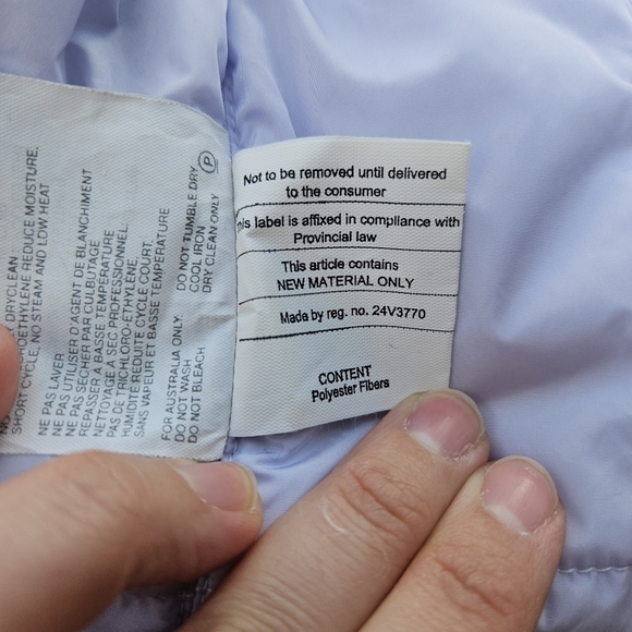 Prada y2k short light purple nylon winter jacket size IT 42 US 6 - Picture 11 of 15